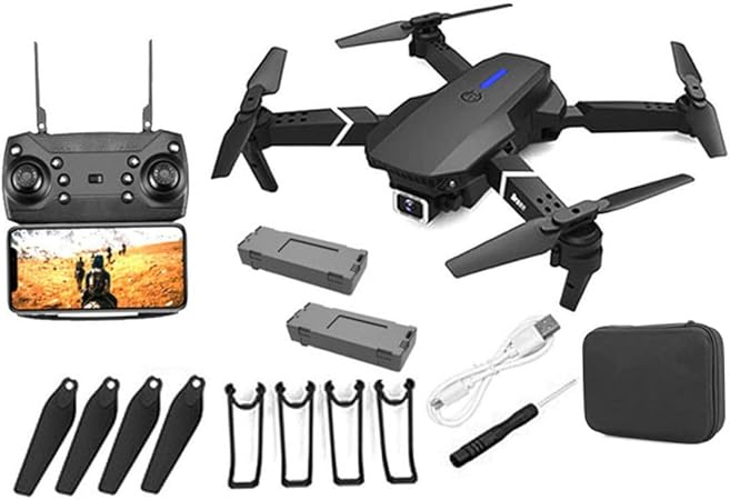 E99 Pro 8K Drone – Dual Camera, 5G GPS & Dual Battery – طائرة بدون طيار E99 Pro 8K - كاميرا مزدوجة، ونظام تحديد المواقع العالمي (GPS) 5G، وبطارية مزدوجة